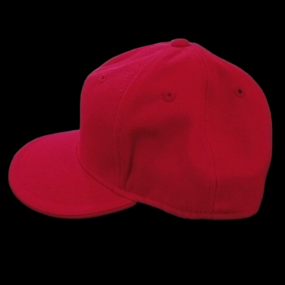 NWOT KB ETHOS Premium Headwear Cap. Red. Size L. 7  1/4. - Picture 2 of 8